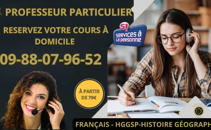 Préparer les épreuves du baccalauréat et la spécialités HGGSP avec un professeur particulier à domicile Phigelt.com