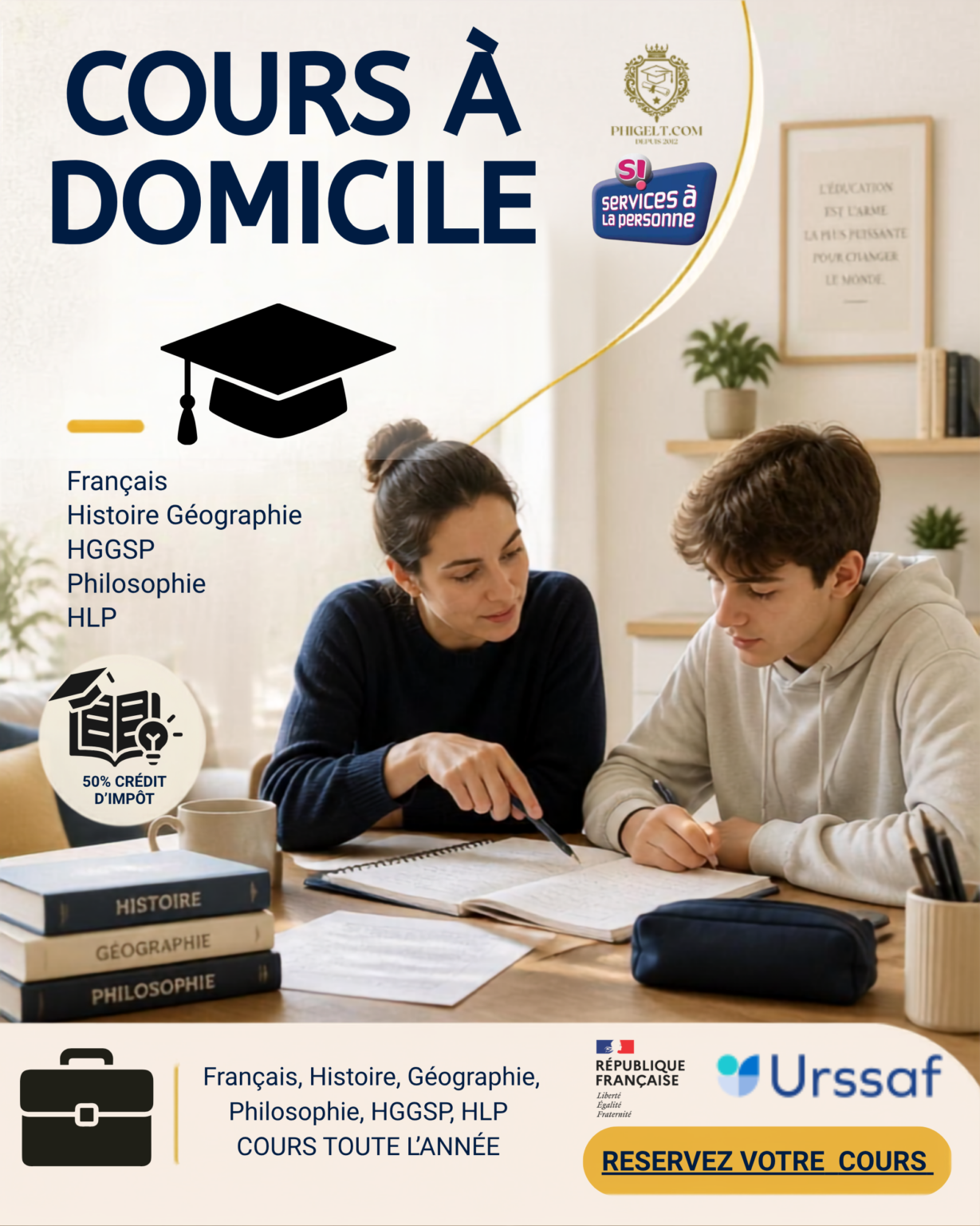 ®Phigelt cours à domicile