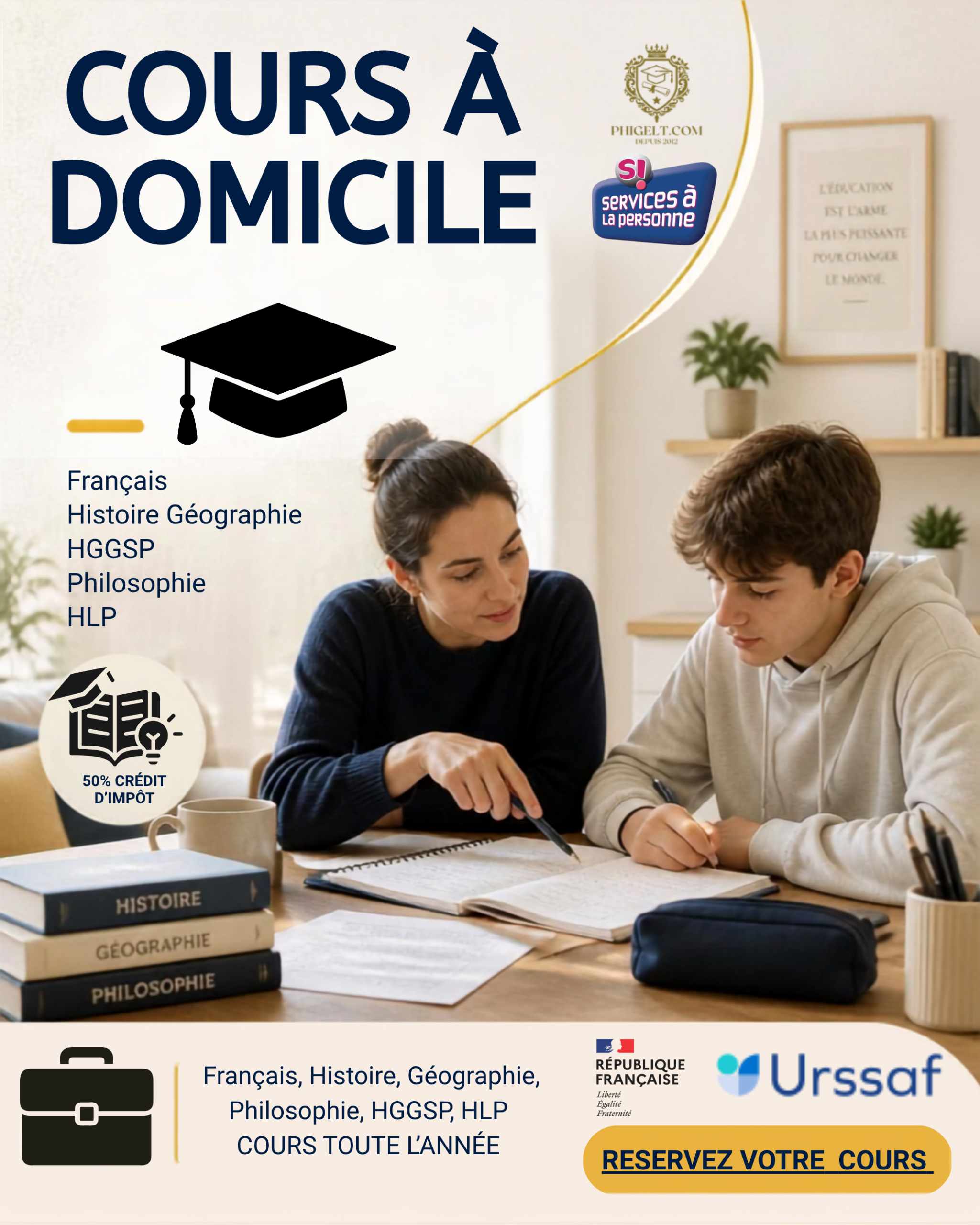 ®Phigelt cours à domicile